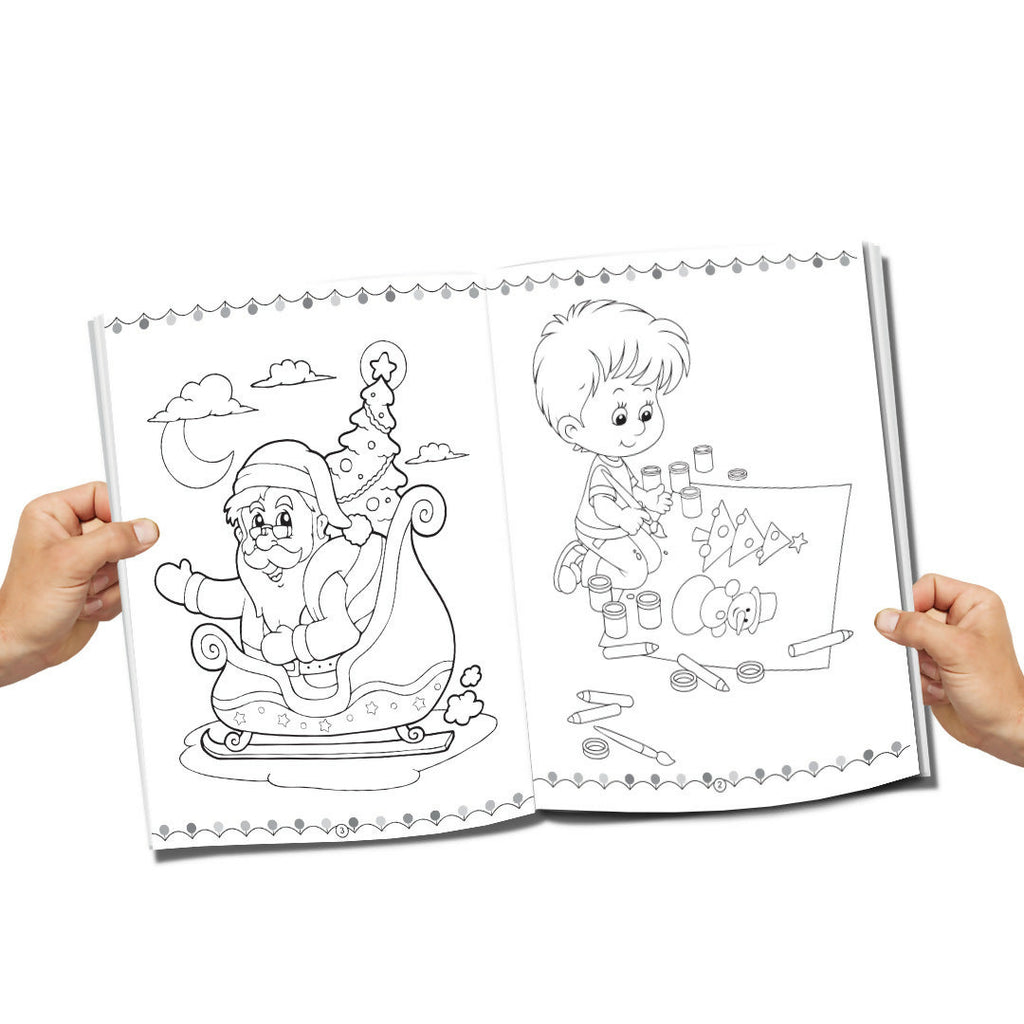 Dreamland Christmas Colouring Book for Kids Ages 4-8 Years | Grab2Buy