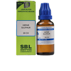 SBL Homeopathy Hepar Sulphur Dilution