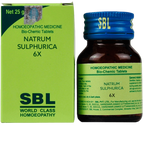 SBL Homeopathy Natrum Sulphuricum Biochemic Tablets | Grab2Buy