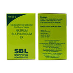 SBL Homeopathy Natrum Sulphuricum Biochemic Tablets | Grab2Buy