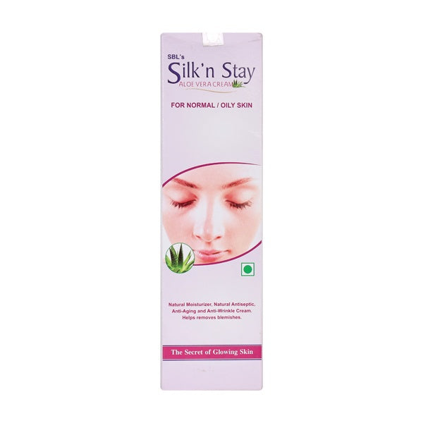 SBL Homeopathy Silk N Stay Aloevera Cream | Grab2Buy