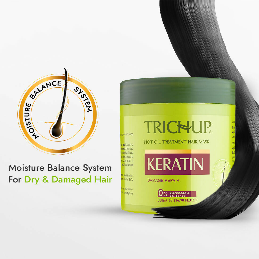 Vasu Healthcare Trichup Keratin Hot Oil Treatment Hair Mask | Grab2Buy