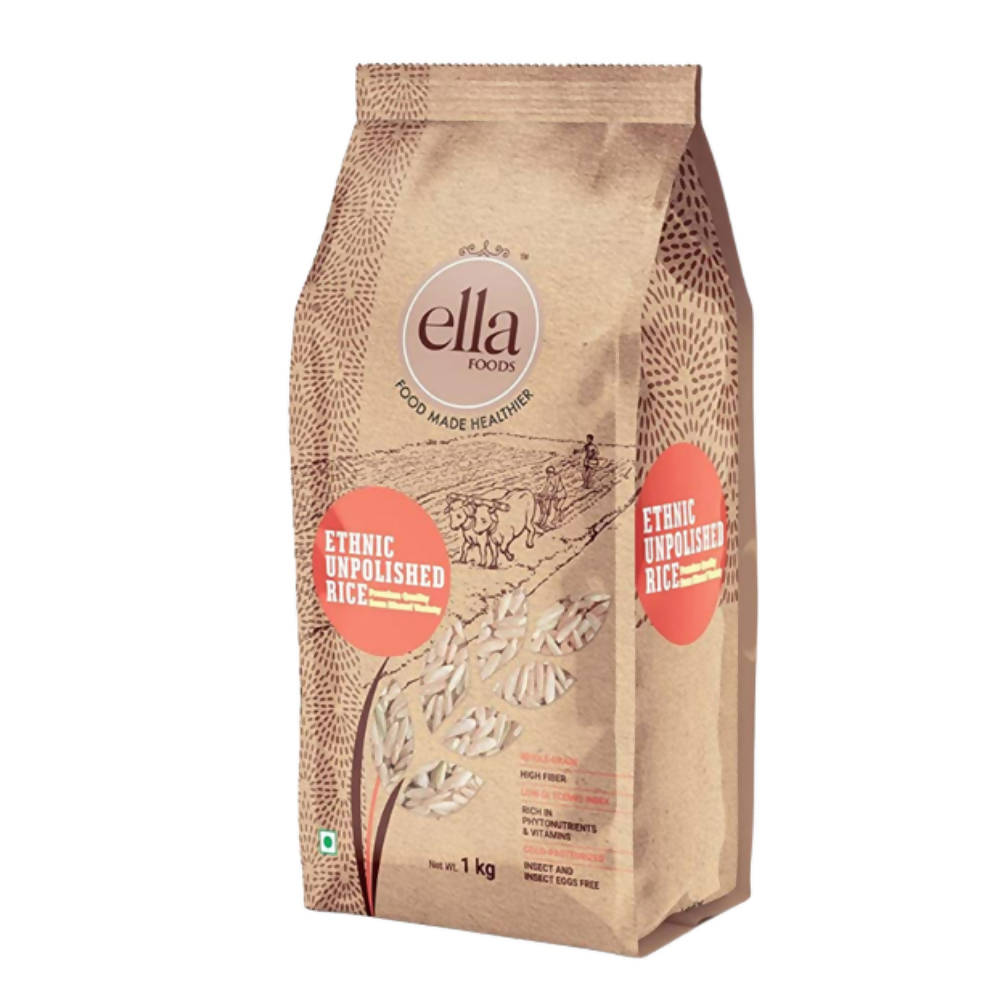 Ella Foods Ethnic Unpolished Rice | Grab2Buy