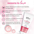 Globus Naturals Herbal Pimple Clear Glycolic & 1% Salicylic Acid Face Wash