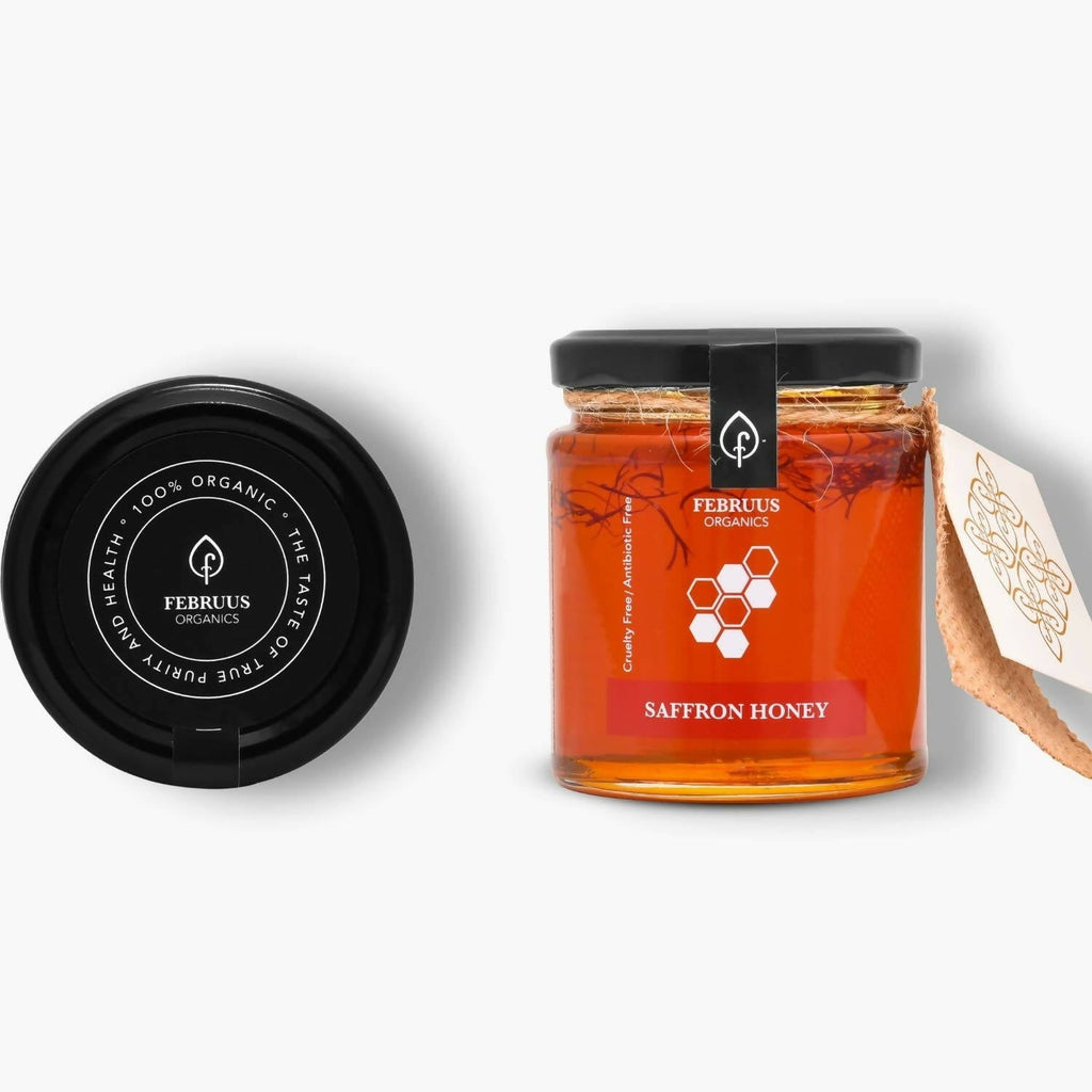 Februus Organics Pure Natural Saffron Honey | Grab2Buy