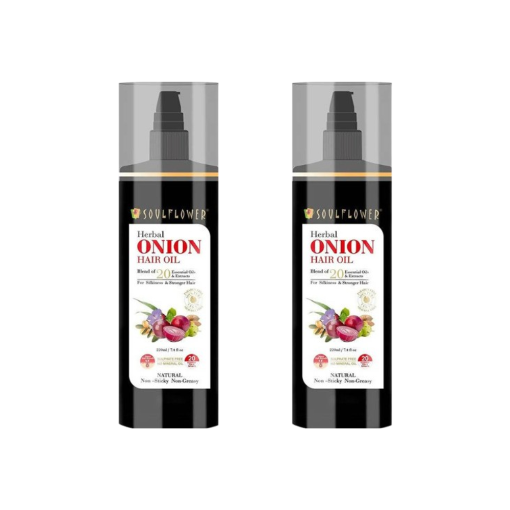 Soulflower Herbal Onion Hair Growth Oil | Grab2Buy