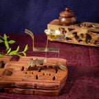 Sri Rudra Swastic Brass Diya (SR 02372) | Grab2Buy