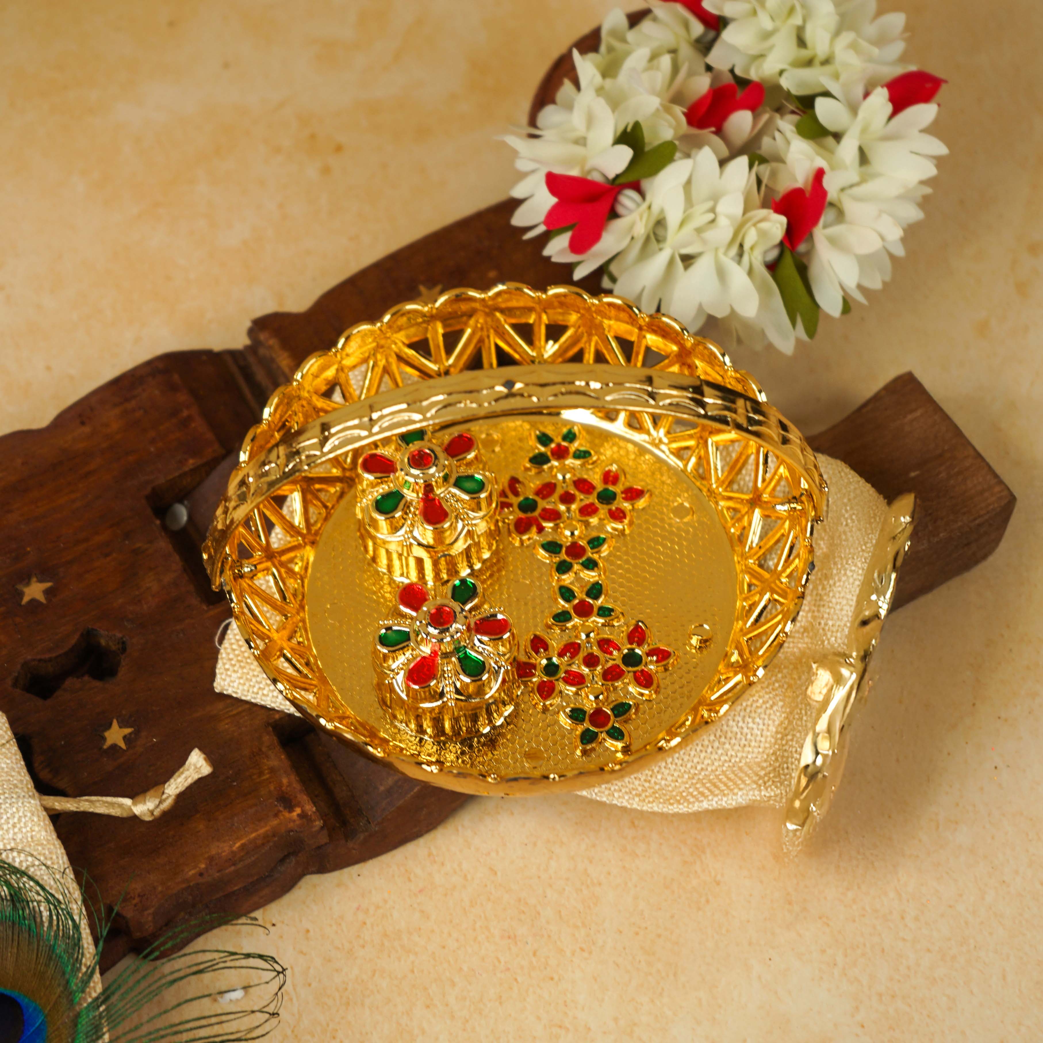 Sri Rudra Haldi kumkum Bhasket (SR 02961) | Grab2Buy