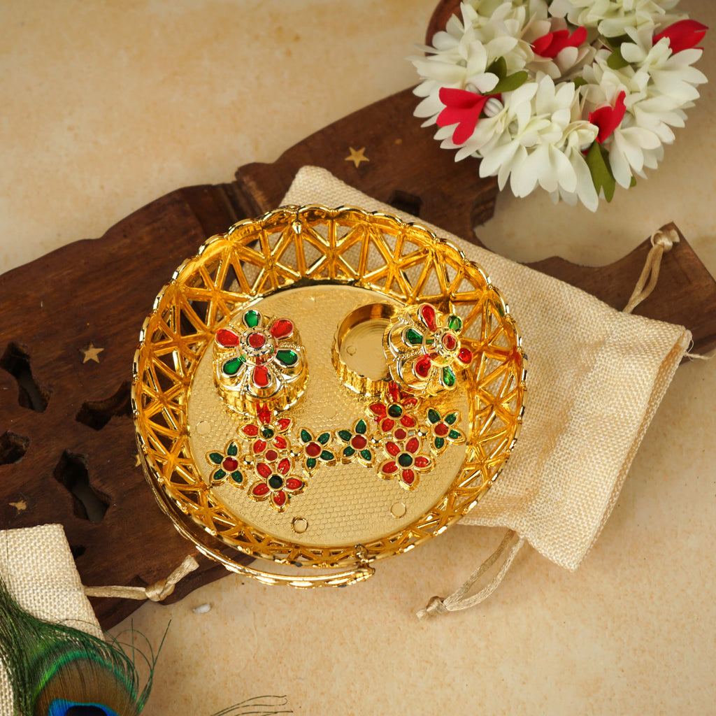 Sri Rudra Haldi kumkum Bhasket (SR 02961) | Grab2Buy