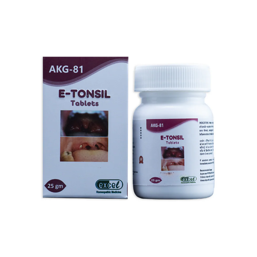 Excel Pharma E-Tonsil Tablets | Grab2Buy