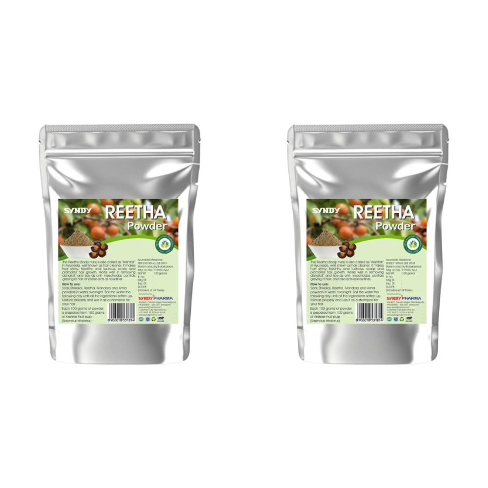 Syndy Pharma Reetha Powder for Hair | Grab2Buy