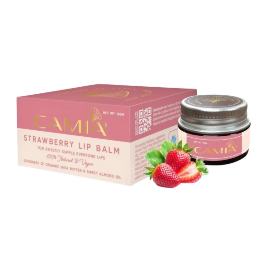 Camia Natural Strawberry Lip Balm | Grab2Buy