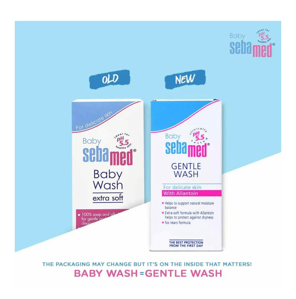 Sebamed Baby Gentle Wash, Protects Skin from Dryness | Grab2Buy