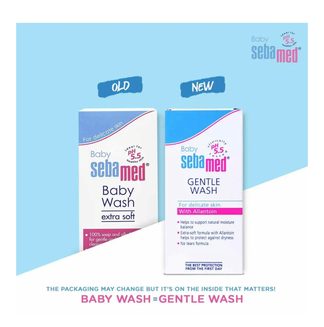 Sebamed Baby Gentle Wash, Protects Skin from Dryness | Grab2Buy