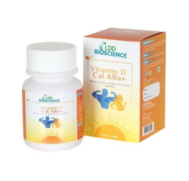 LDD Bioscience Homeopathy Vitamin D Cal Alfa Plus Tablets | Grab2Buy