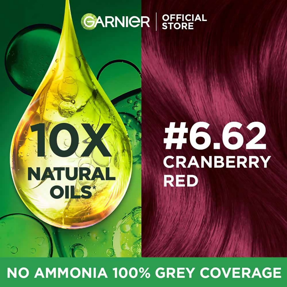 Garnier Color Naturals Hair Color - 6.62 Cranberry Red | Grab2Buy