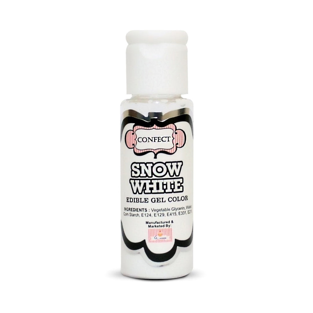 Confect Snow White | Edible Gel Color | Grab2Buy