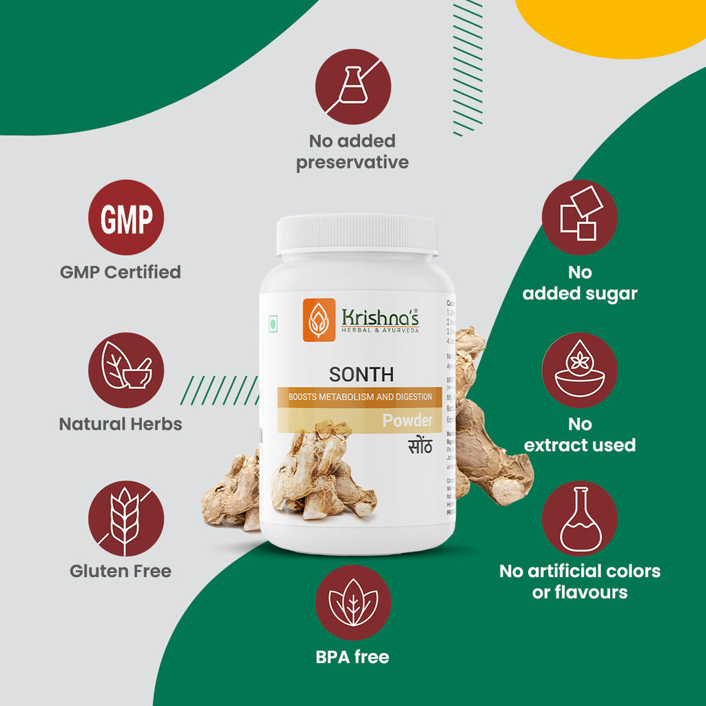 Krishna'S Herbal & Ayurveda Sonth Powder | Grab2Buy