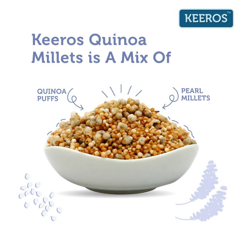 Keeros Roasted Quinoa Millets Classic Flavor | Grab2Buy