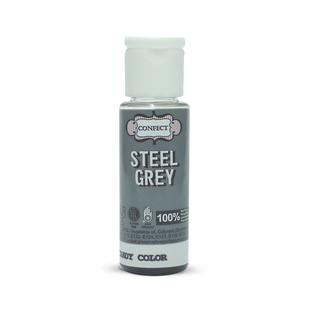 Confect Steel Grey | Edible Chocolate Color