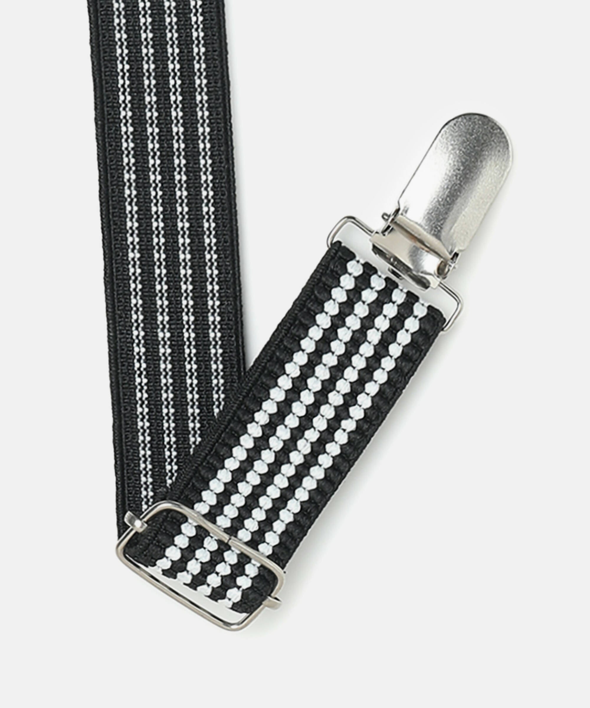 Manet Boys Strip Suspenders - Black | Grab2Buy