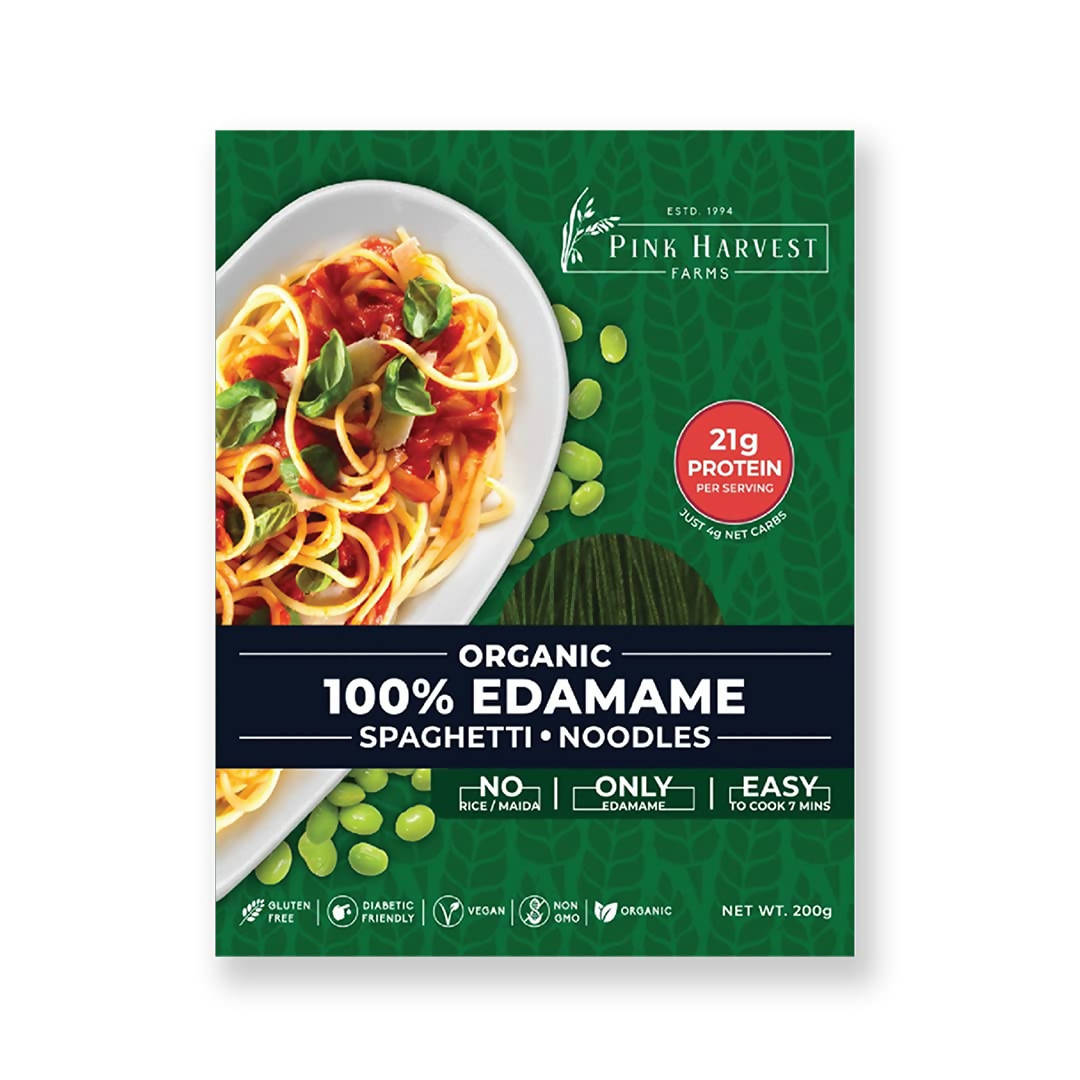 Pink Harvest Organic 100% Edamame Spaghetti Noodles | Grab2Buy