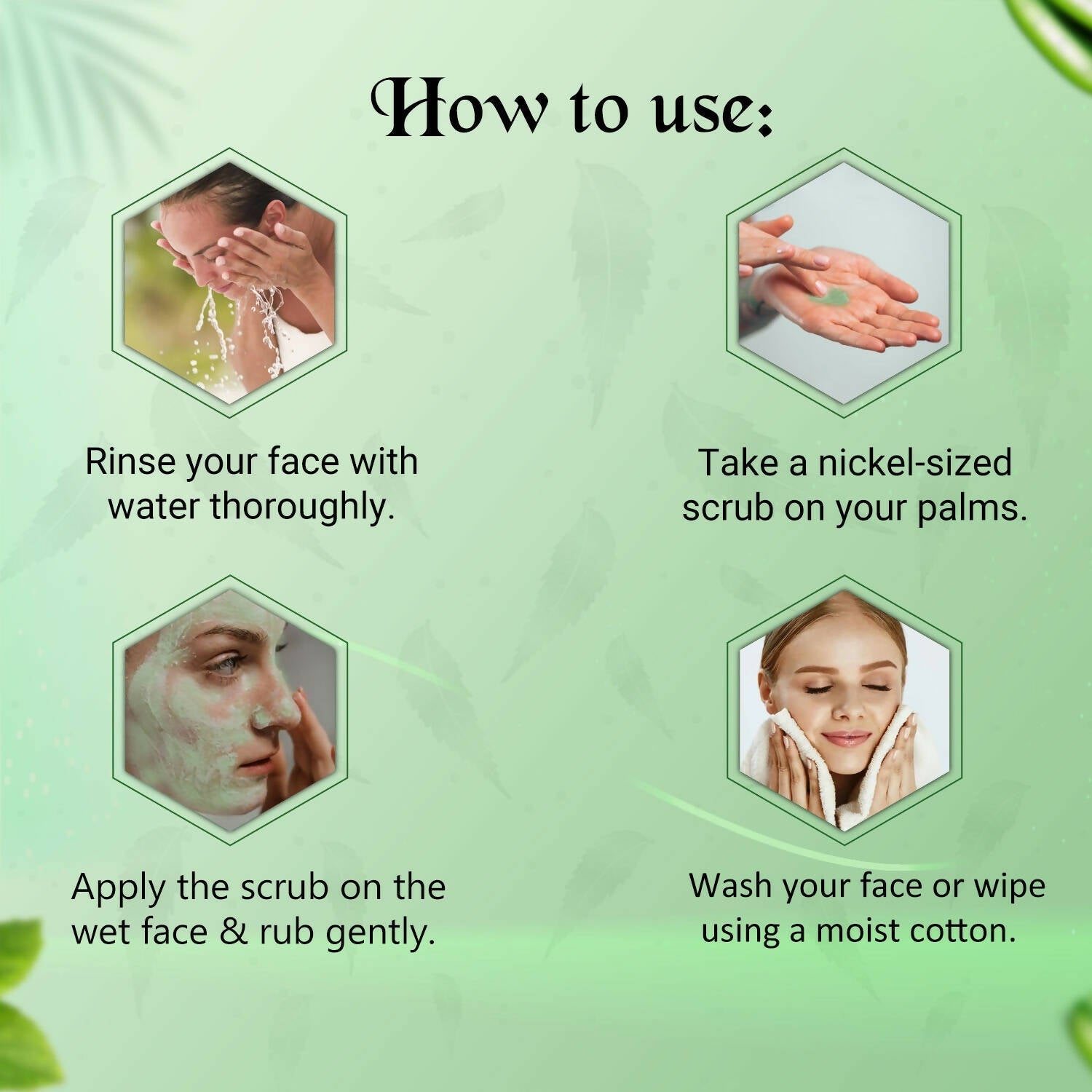 NutriGlow Neem & Tulsi Face Scrub | Grab2Buy