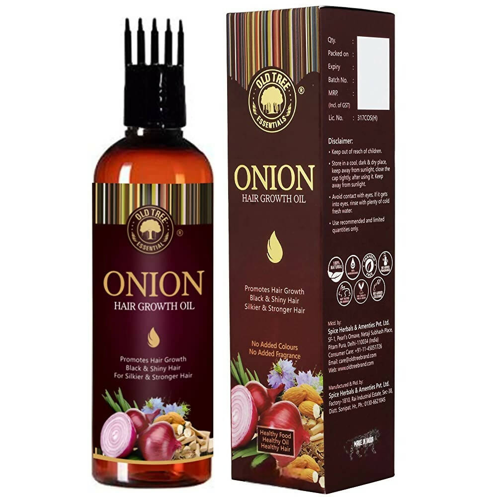 Old Tree Pure & Natural Onion Hair Oil | Grab2Buy