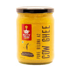 Nutty Yogi Pure Bilona A2 Cow Ghee | 100% Pure and Premium | Cultured Desi Cow Ghee From A2 Milk | Grab2Buy