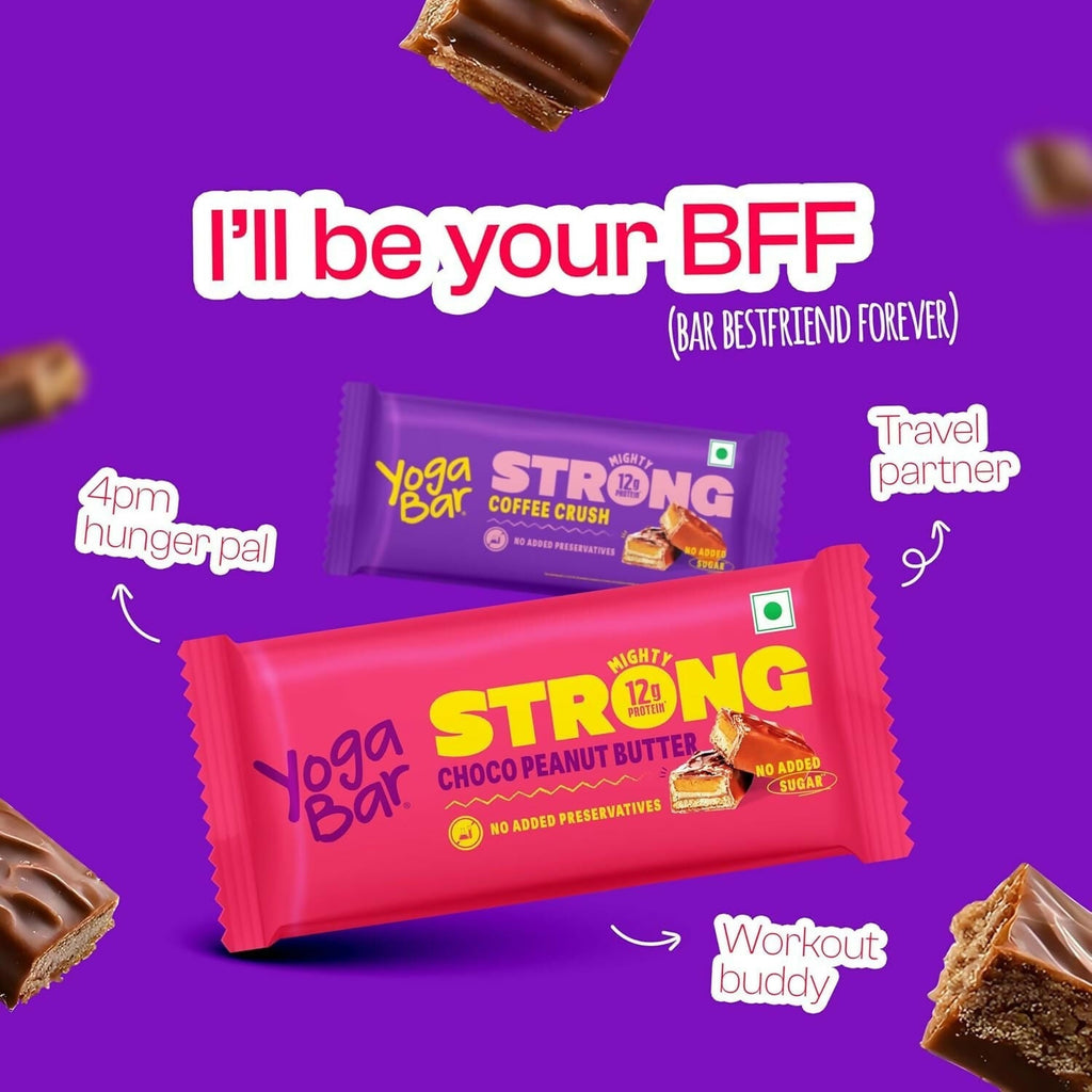 Yoga Bar Strong Choco Peanut Butter Bar