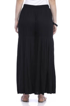 Mominos Fashion Cotton Black Palazzo For Girls | Grab2Buy