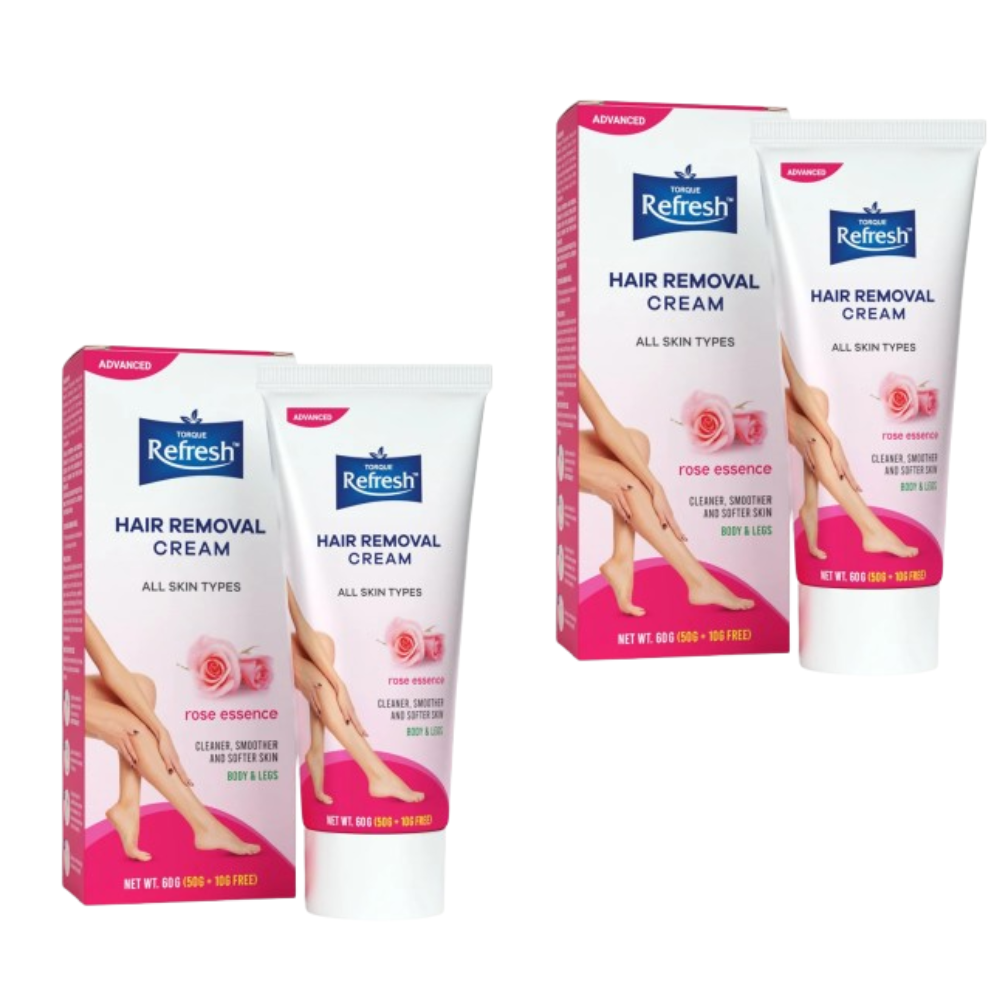 Torque's Refresh Hair Removal Cream With Rose Essence | Grab2Buy