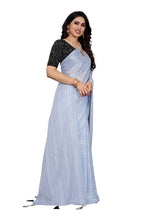 Vamika Grey Georgette Seqence Saree (Riva Grey) | Grab2Buy