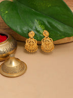 Ruby Raang Traditional Gold Earrings | Grab2Buy