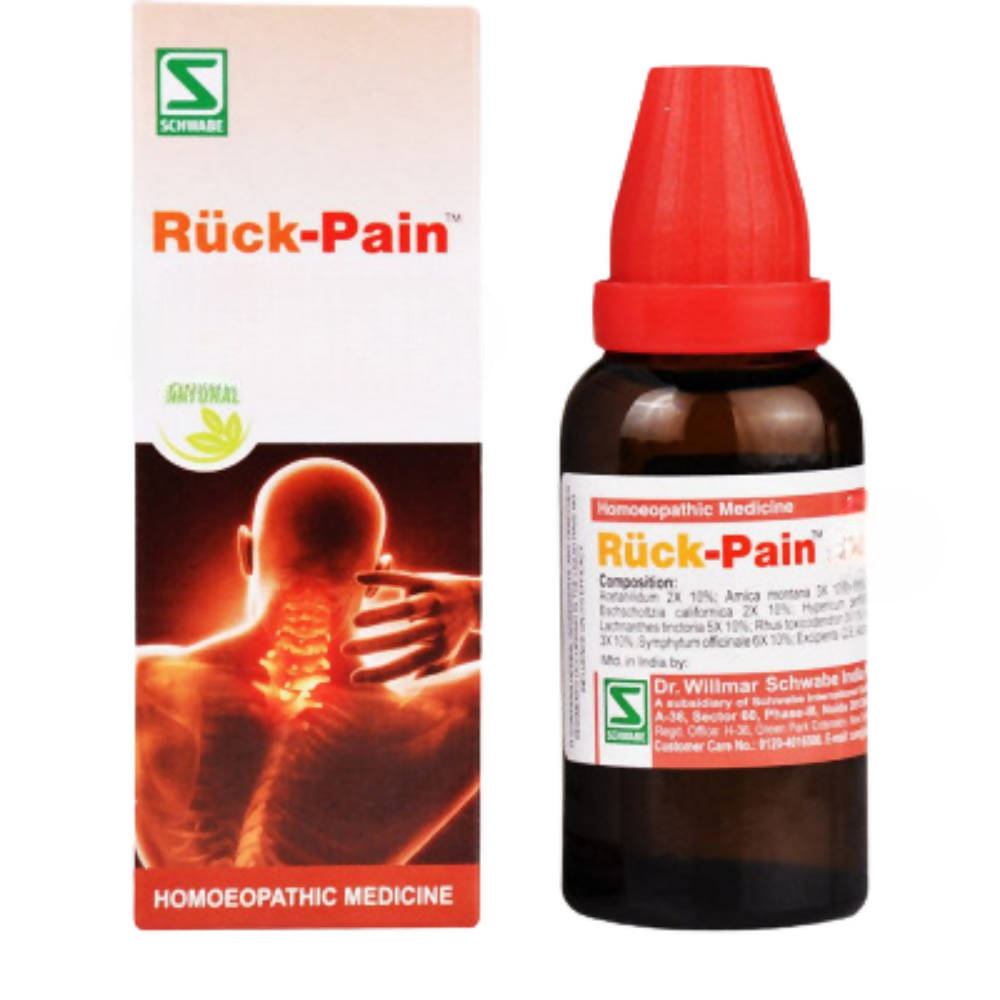 Dr. Willmar Schwabe India Ruck-Pain Drops | Grab2Buy