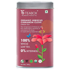 Grab2Buy Organic Hibiscus Cinnamon Clove Green Tea Loose Leaves