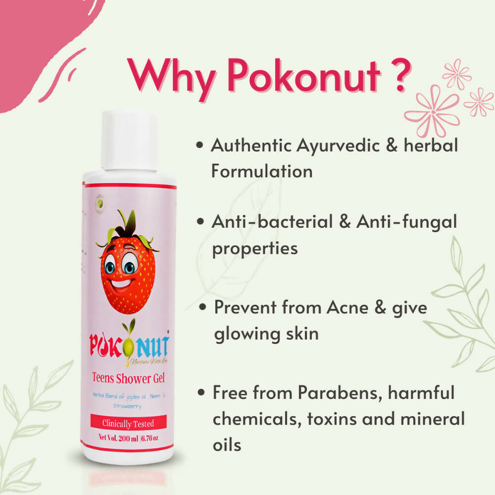 Pokonut Herbal Teen Shower Gel | Grab2Buy