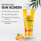 NutriGlow Advanced Organics Anti Pollution Sun Screen SPF 50 PA+++ | Grab2Buy
