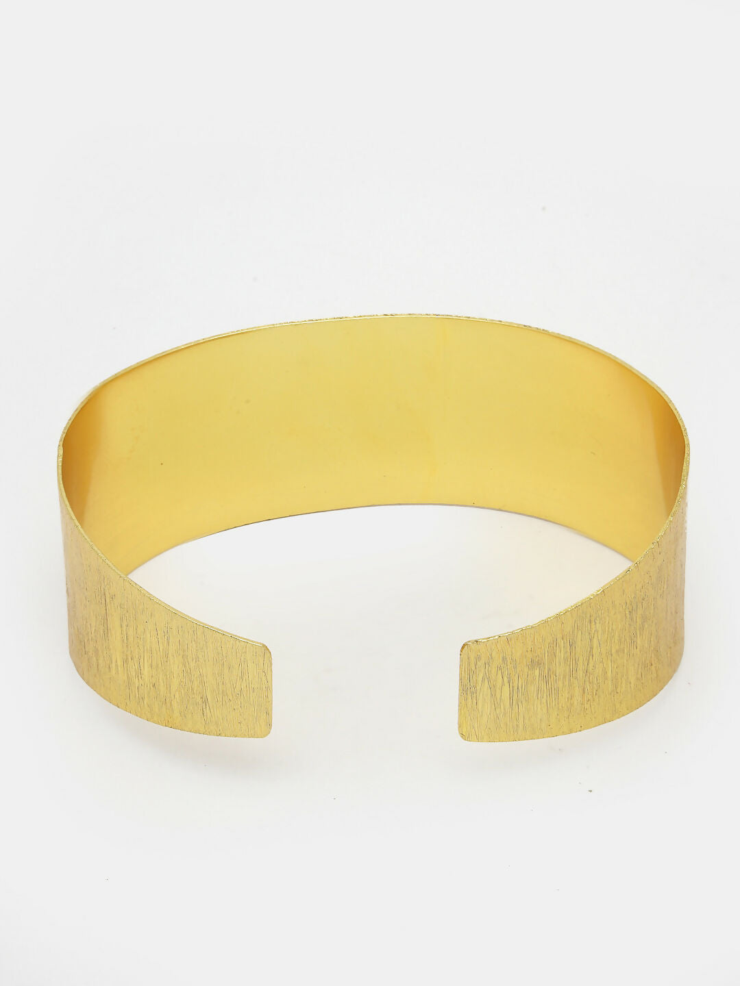 NVR Women Gold-Polished Western Cuff Bracelet | Grab2Buy