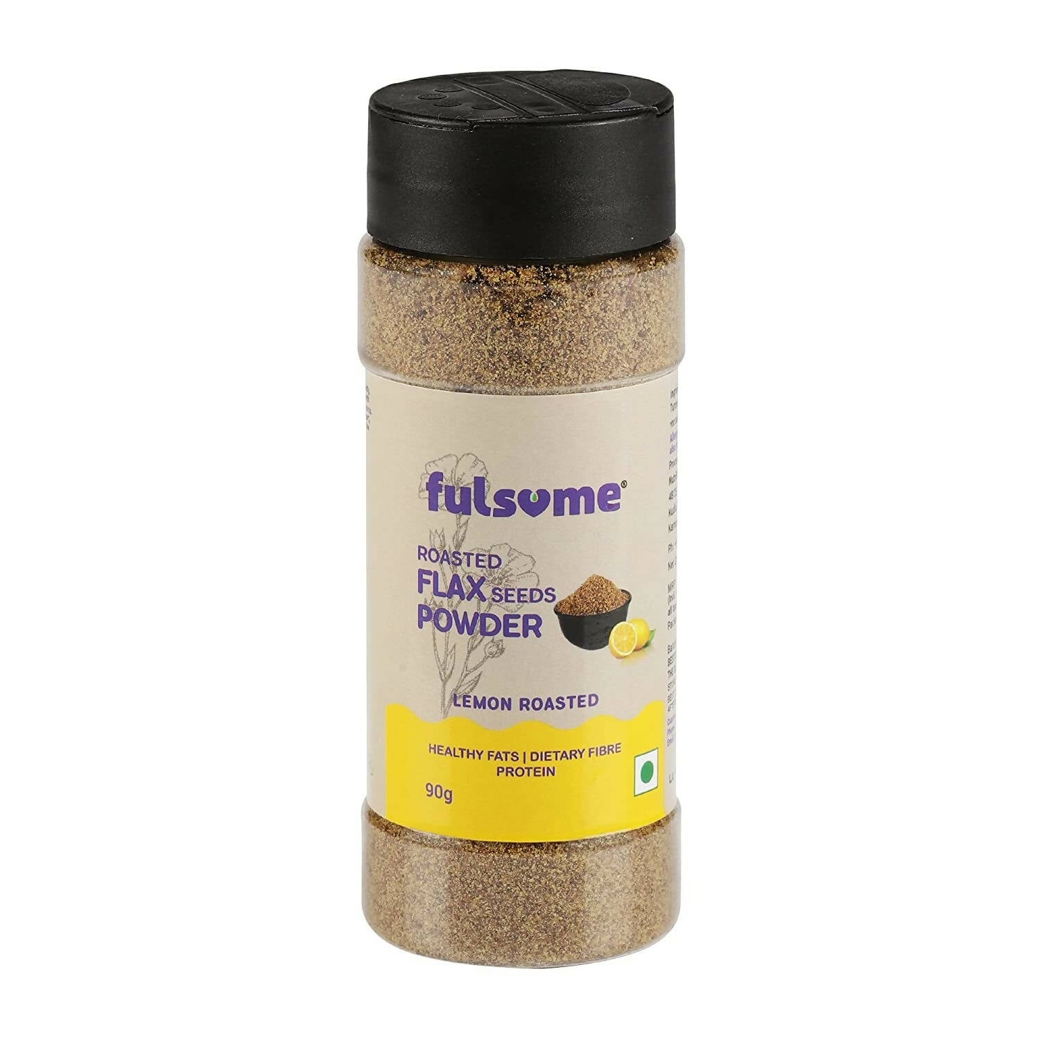 Fulsome Roasted Flax Seeds Powder - Lemon Roasted | Grab2Buy