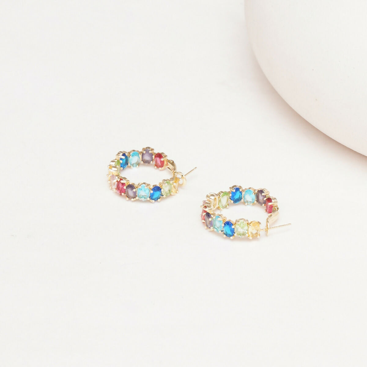 Multi Loops Gold Plated- Ruby Raang | Grab2Buy