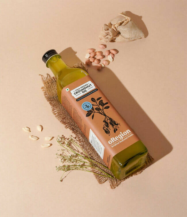 oRegion Cold Pressed Groundnut Oil | Grab2Buy