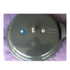 Cooker Visual Pressure Indicator Deluxe Stainless Steel & Alpha Pressure Cooker (Red Visual Pressure Indicator)