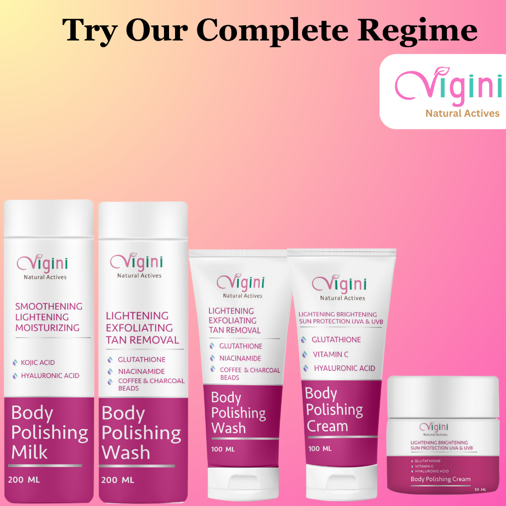 Vigini Skin Whitening Lightening Body Polishing Day Night Gel Cream | Grab2Buy