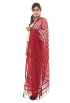 Mominos Fashion Red Cotton Square Dupatta | Grab2Buy