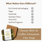 Mitti Se Coffee Cinnamon Clay Handcrafted Soap | Grab2Buy