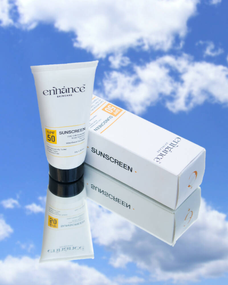 Enhance Skincare Sunscreen SPF 50 PA+++ | Grab2Buy