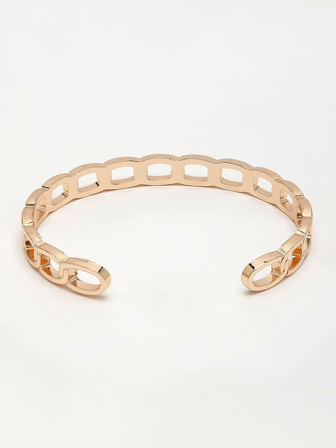 NVR Men's Set of 2 Rhodium-Plated Metal Cuff Bracelet