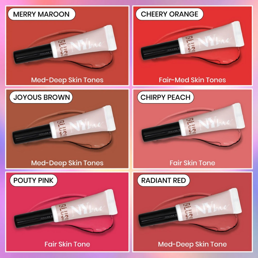 NY Bae Creme Blush - Cherry Orange 02 | Grab2Buy