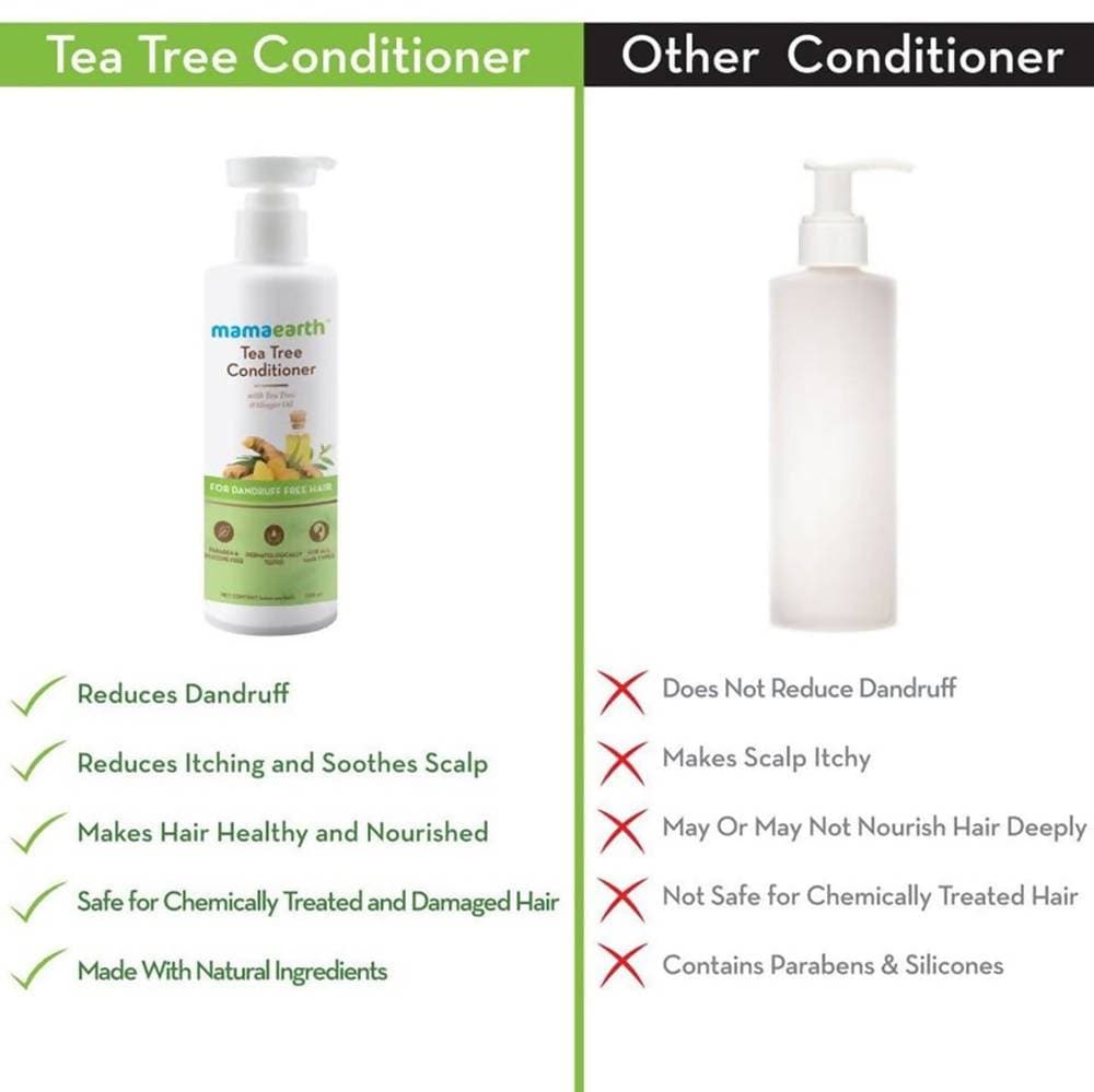 Mamaearth Tea Tree Conditioner For Dandruff Free Hair | Grab2Buy
